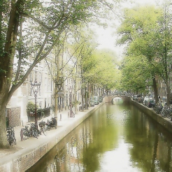 view of Amsterdam canal